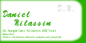 daniel milassin business card